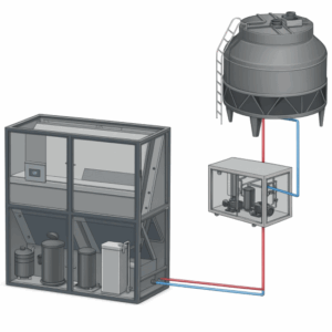 Sistema modular de Ar Condicionado de Precisão com Free Cooling operando em telecom