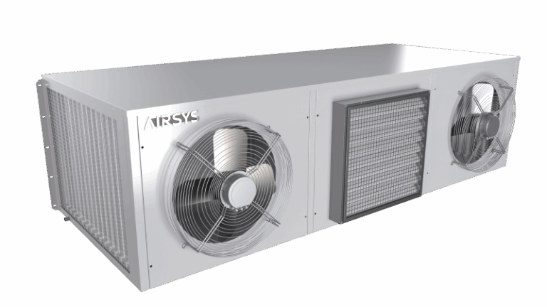 Acesso frontal para manutenção nos módulos do UniCool-Edge.