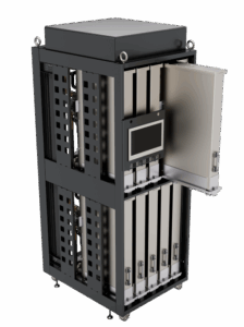 Liquid cooling system LiquidRack com design modular e sustentável.