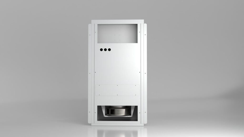 Sistema modular AIRSYS Free Cooling projetado para data centers e salas técnicas.