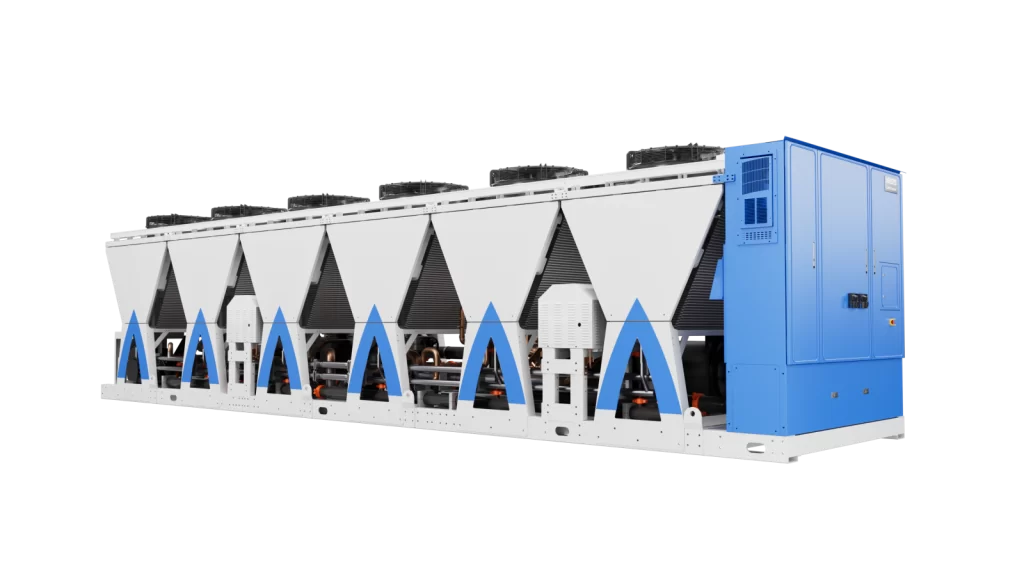 Chiller compacto para Data Center com design moderno e silencioso
