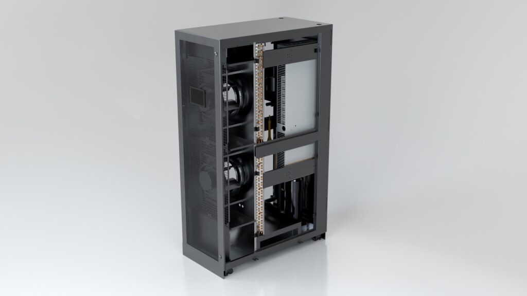 Módulo de resfriamento InRow AIRSYS focado em precisão e eficiência térmica