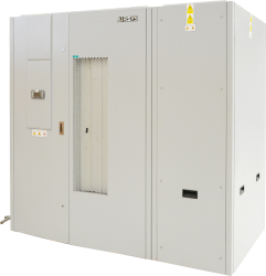 Unidade evaporativa AIRSYS Free Cooling-AD com controle automático de umidade.