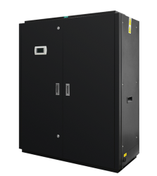 Instalação industrial do sistema AIRSYS Free Cooling-HD em ambiente técnico.