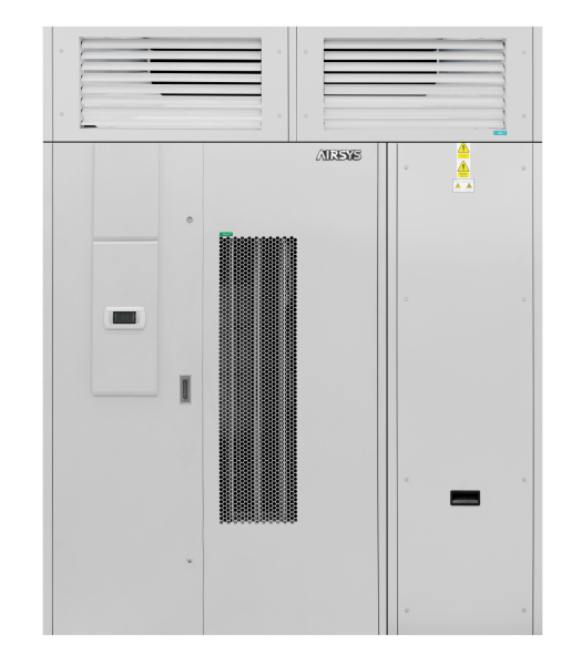Sistema de ventilação inteligente AIRSYS com tecnologia Free Cooling em operação
