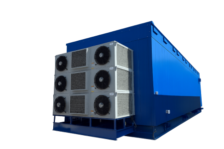 Sistema de ar de precisão modular AIRSYS destacando eficiência energética e sustentabilidade.